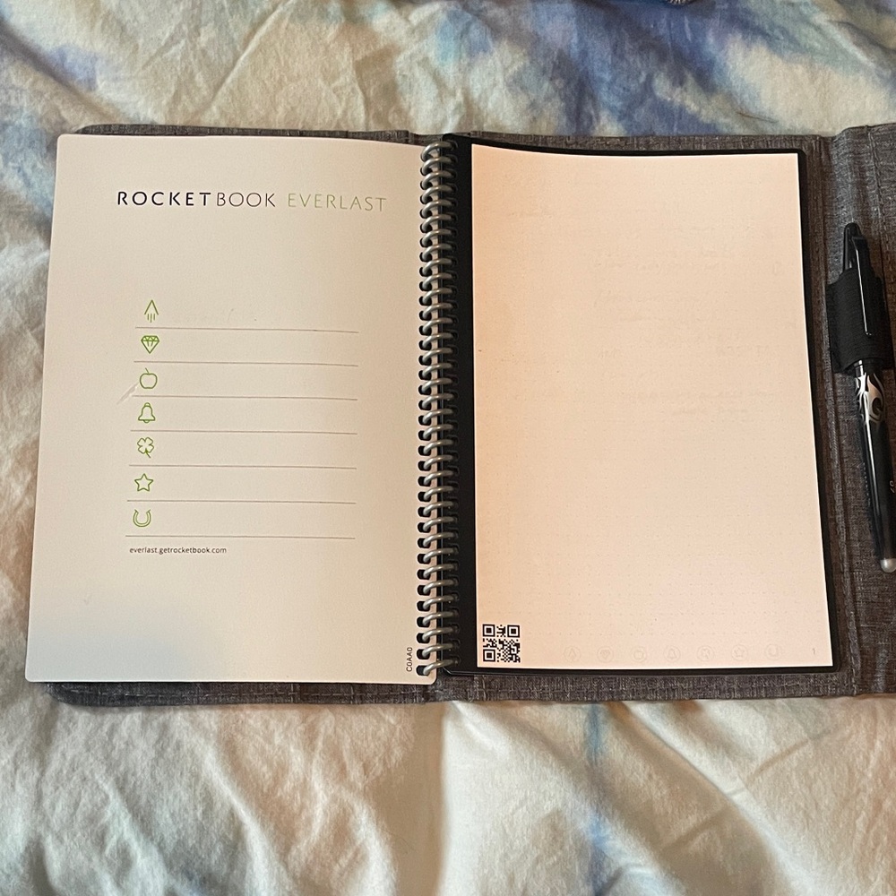 Rocketbook Reusable Notebook Set - Black and Gray - Picture 3 of 5